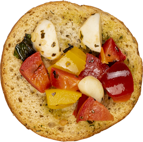 brushetta e pomodoro