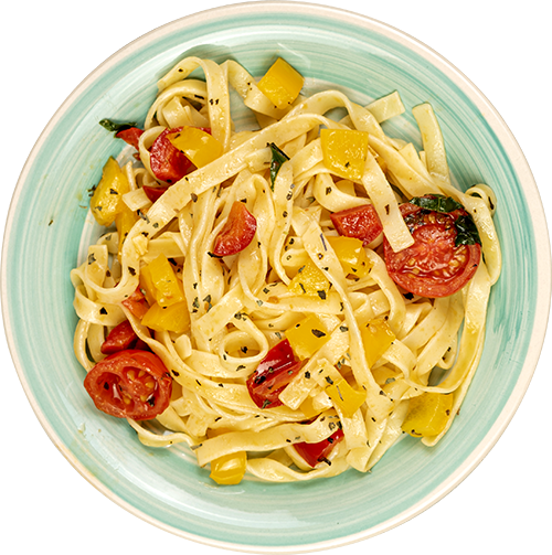 piatto di tagliatelle
