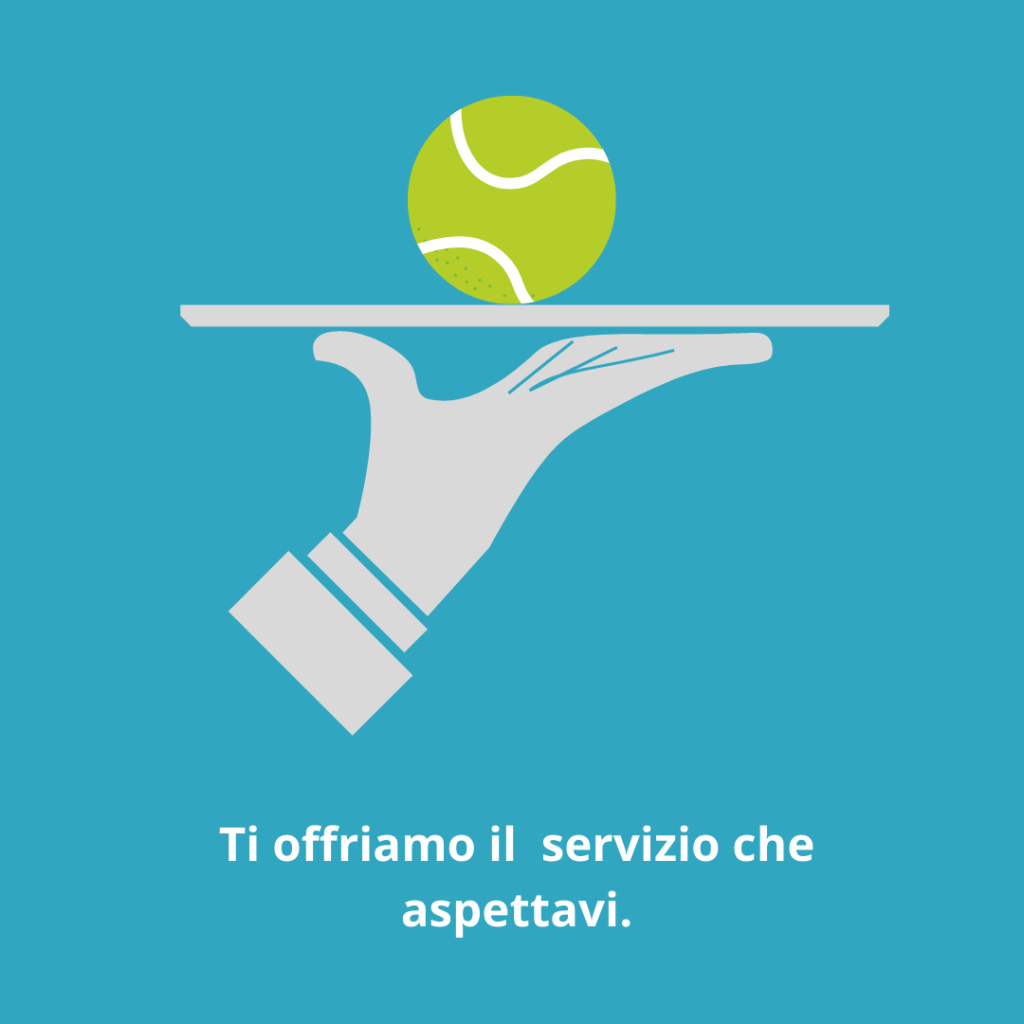 Un servizio online come una palla da tennis