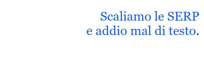 Seo copywriter Modena