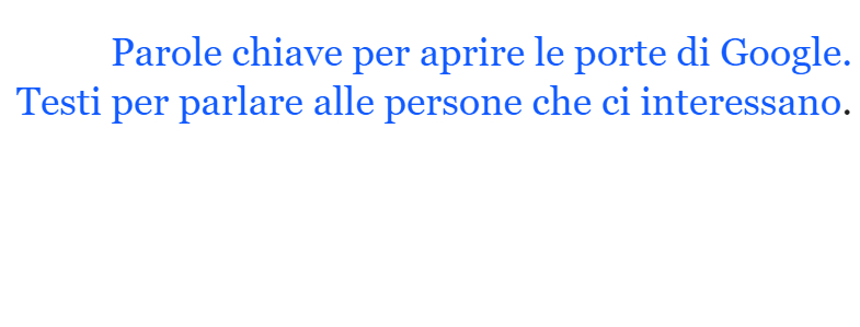 SEO Copywriter Lecce. Parole chiave per aprire le porte di Google.