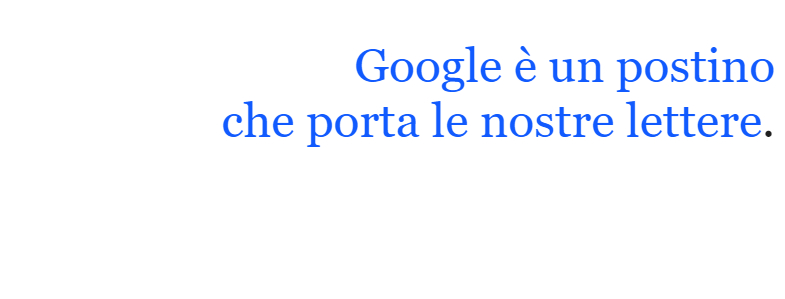 SEO e Web Writer Torino - Google è un postino